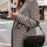 Berta Plaid Blazer