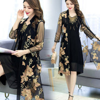 Aysha Long Lace Cargidan&Kimono