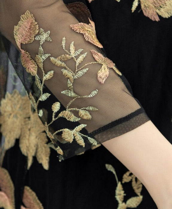 Aysha Long Lace Cargidan&Kimono