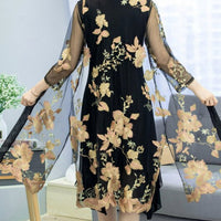 Aysha Long Lace Cargidan&Kimono