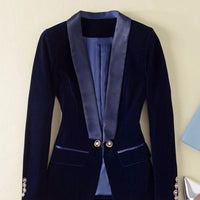 VELVET RUNWAY BLAZER /plus size/