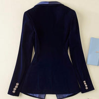VELVET RUNWAY BLAZER /plus size/
