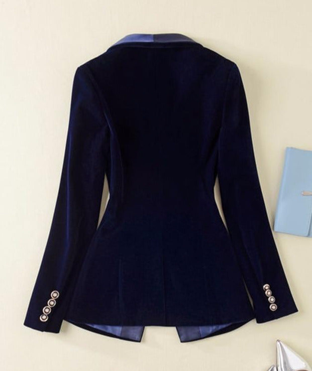 VELVET RUNWAY BLAZER /plus size/