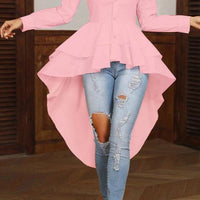 Christina Asymmetrical Blouse