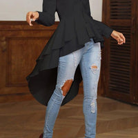 Christina Asymmetrical Blouse