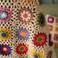 Handmade Retro Knit Shawl