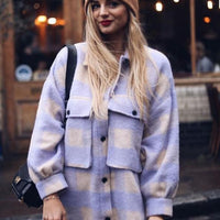 Plaid  Loose Jacket