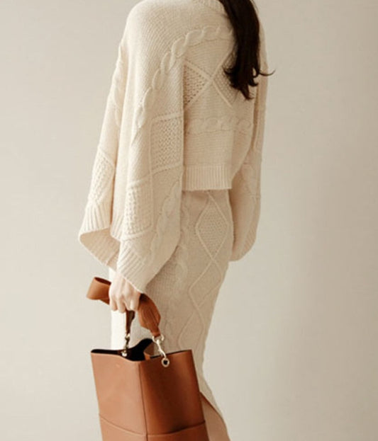 Rebecca Knitted  Suit