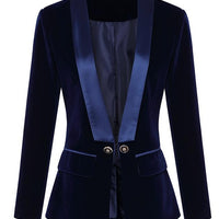 VELVET RUNWAY BLAZER /plus size/