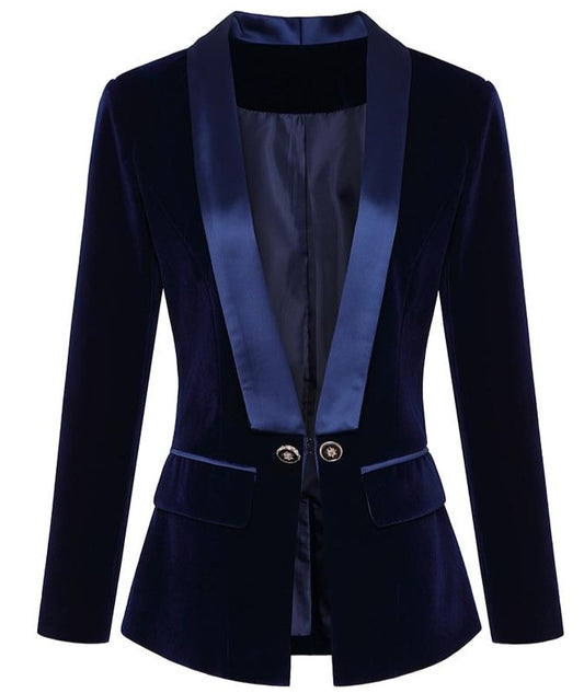 VELVET RUNWAY BLAZER /plus size/