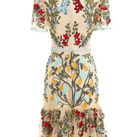 LINDA EMBROIDERED DRESS limited edition