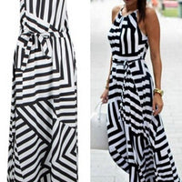 VERA STRIPED DRESS