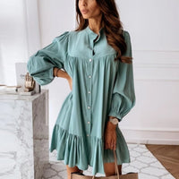 Vivien Ruffled  Dress