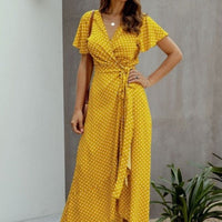 SARRA DOLKA DOT DRESS