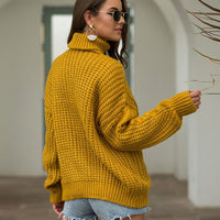 Layma Style Knit Turtleneck Sweater
