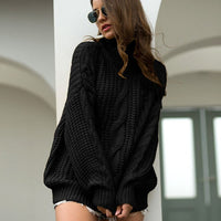 Layma Style Knit Turtleneck Sweater