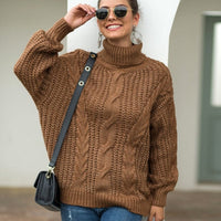 Layma Style Knit Turtleneck Sweater