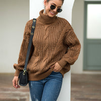 Layma Style Knit Turtleneck Sweater