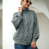 Layma Style Knit Turtleneck Sweater
