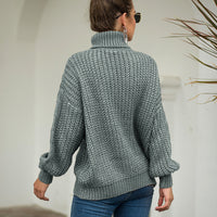 Layma Style Knit Turtleneck Sweater
