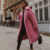 Rosalin Eco Fur Bear Overcoat