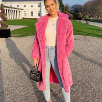 Rosalin Eco Fur Bear Overcoat