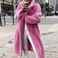 Rosalin Eco Fur Bear Overcoat