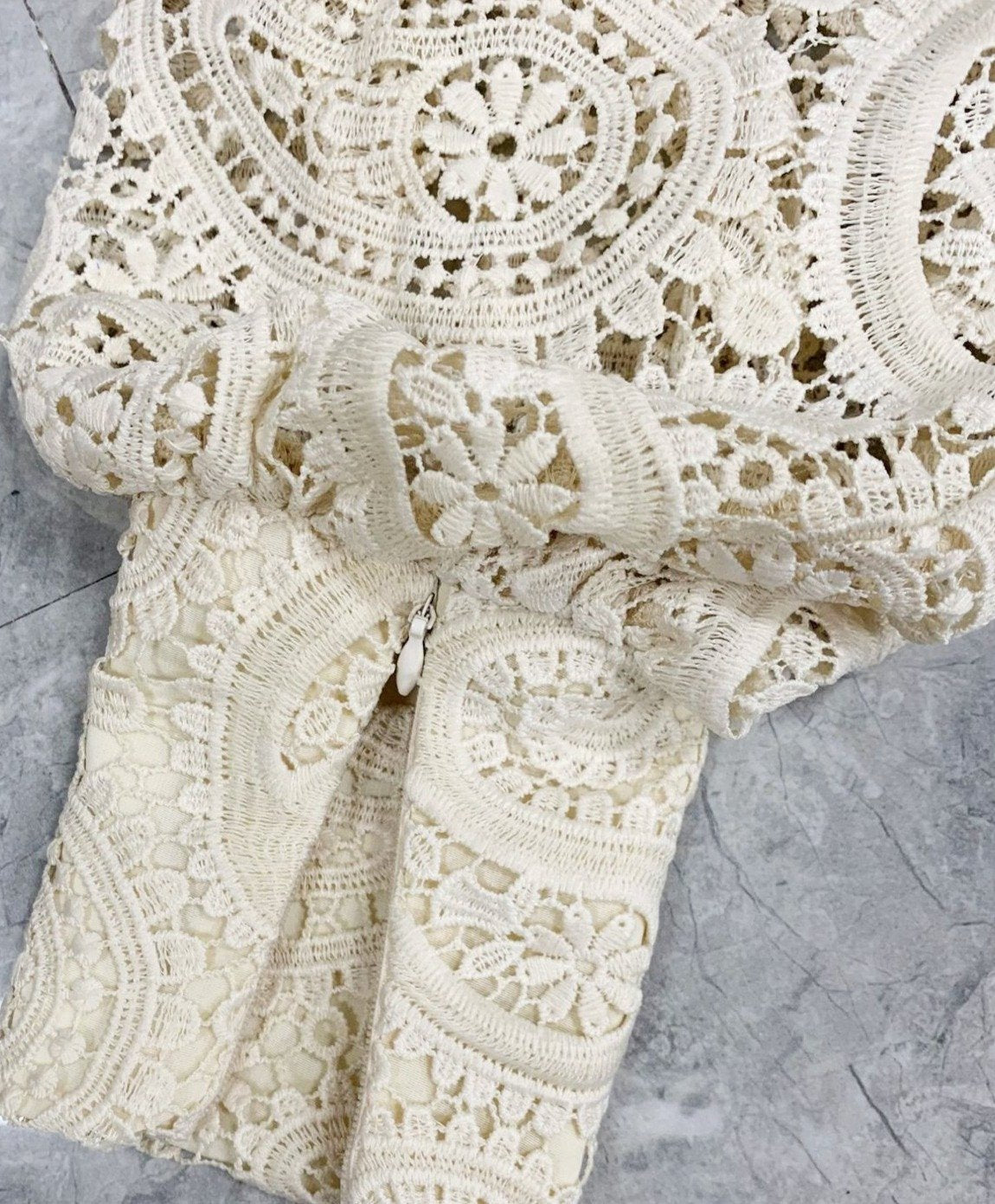 MARGO PATCHWORK MIDI DRESS