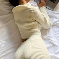 FEEL COZY SKIRT TWO SET