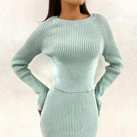 FEEL COZY SKIRT TWO SET