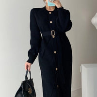 Sofia Elegant Knitted  Dress