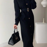 Sofia Elegant Knitted  Dress