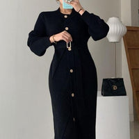 Sofia Elegant Knitted  Dress