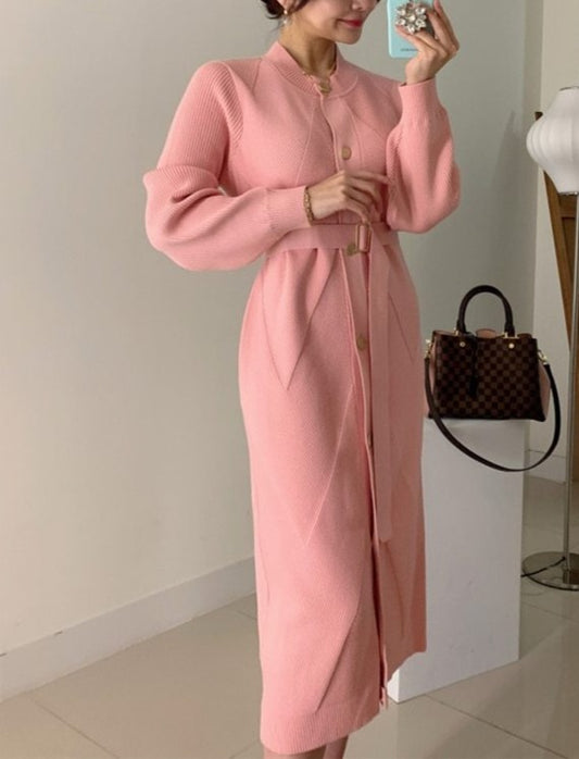 Sofia Elegant Knitted  Dress