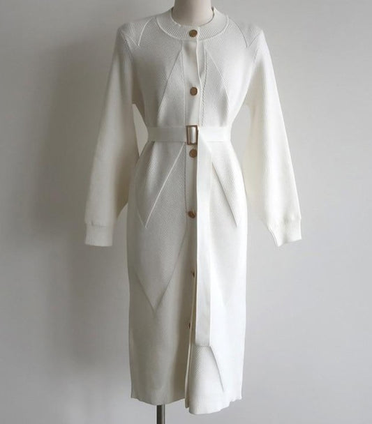 Sofia Elegant Knitted  Dress