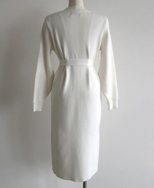 Sofia Elegant Knitted  Dress