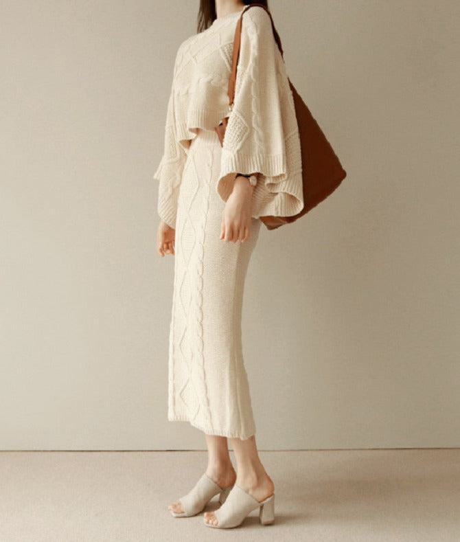 Rebecca Knitted  Suit