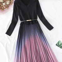 NATALIE GRADIENT DRESS