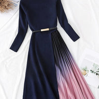 NATALIE GRADIENT DRESS