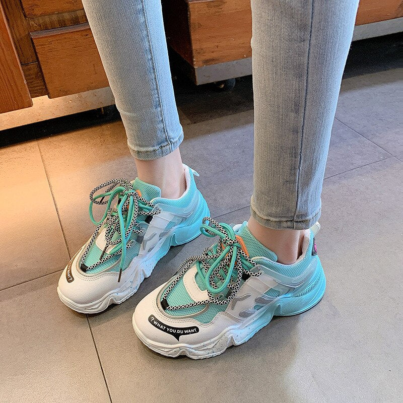 Rainbow Jelly Sneakers