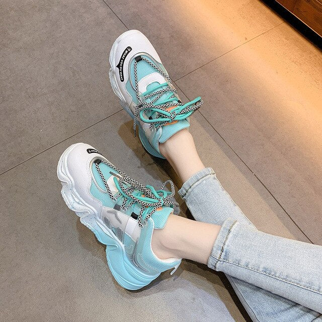 Rainbow Jelly Sneakers