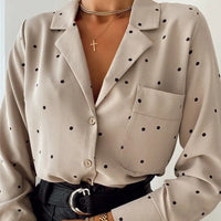 NORRA POLKA DOT SHIRT