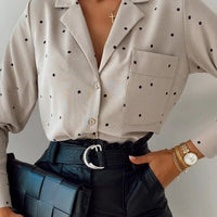 NORRA POLKA DOT SHIRT