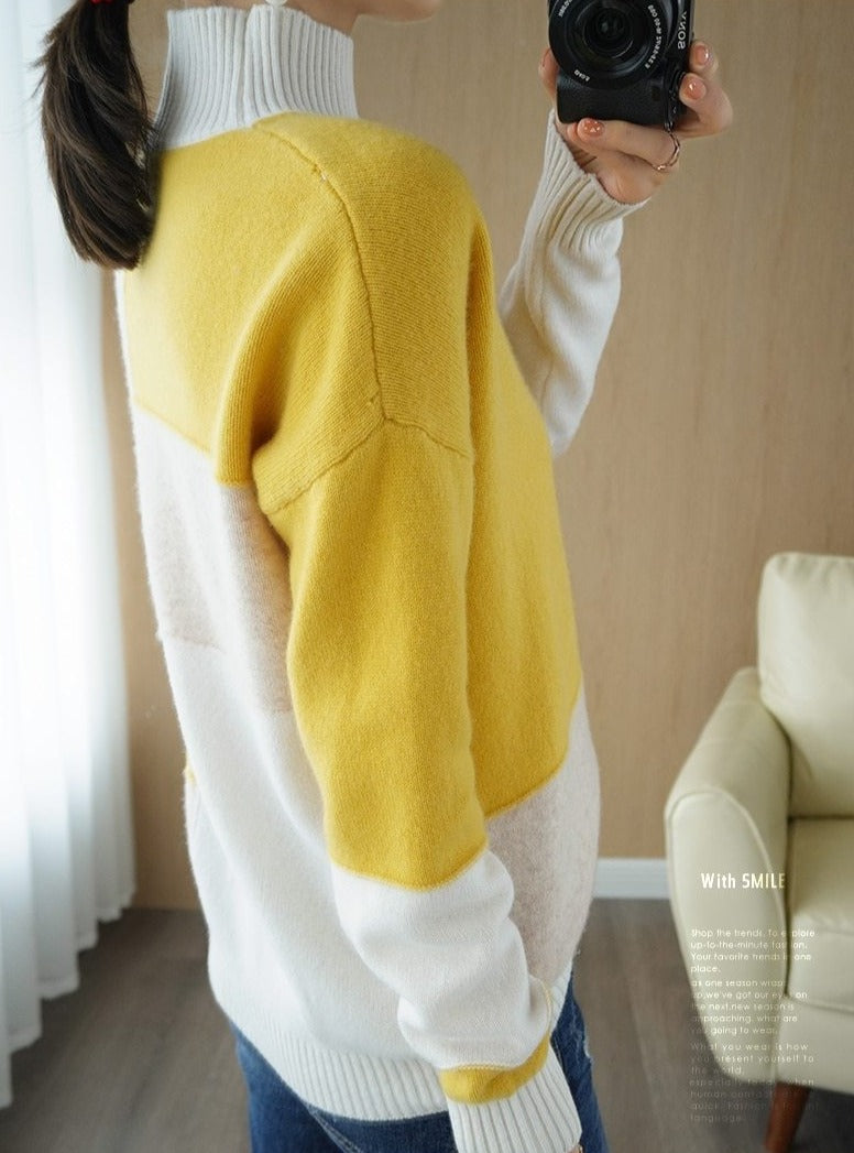 Donna Cashmere Sweater&100% Pure Wool