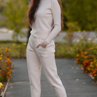 Jerry Knitted  Sweater&Pants 2 Pieces Set