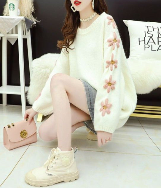 May Loose Knitted  Pullover