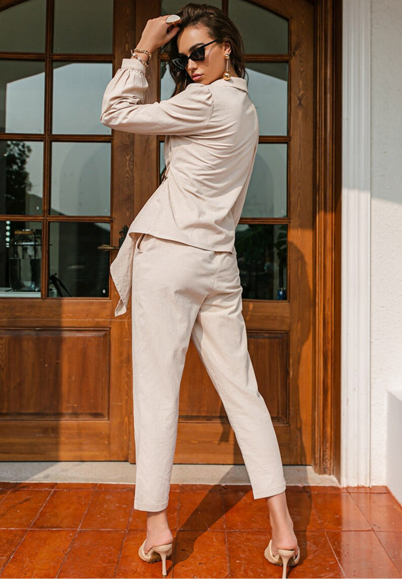 Lillian two piece set suit