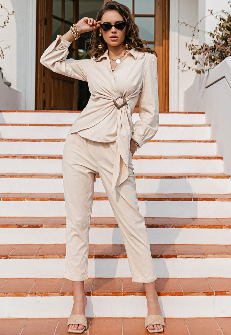 Lillian two piece set suit