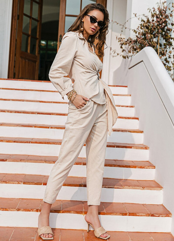 Lillian two piece set suit