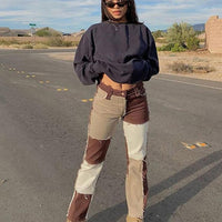 Rocksa Colorblock Jeans